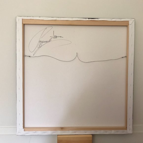 Anna Razumovskaya: 30”x30” Hand embellished Giclee on canvas, Cityscape - Picture 6 of 6